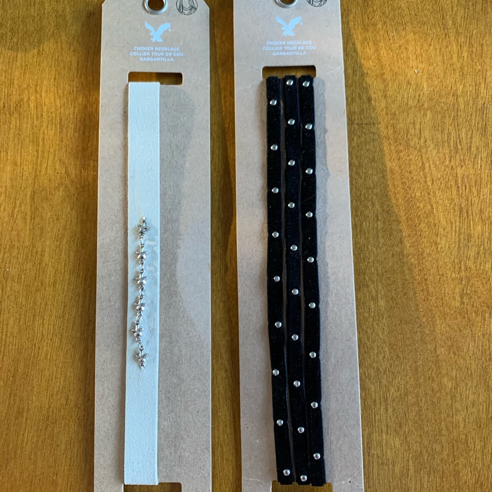 American Eagle chokers. NWT.